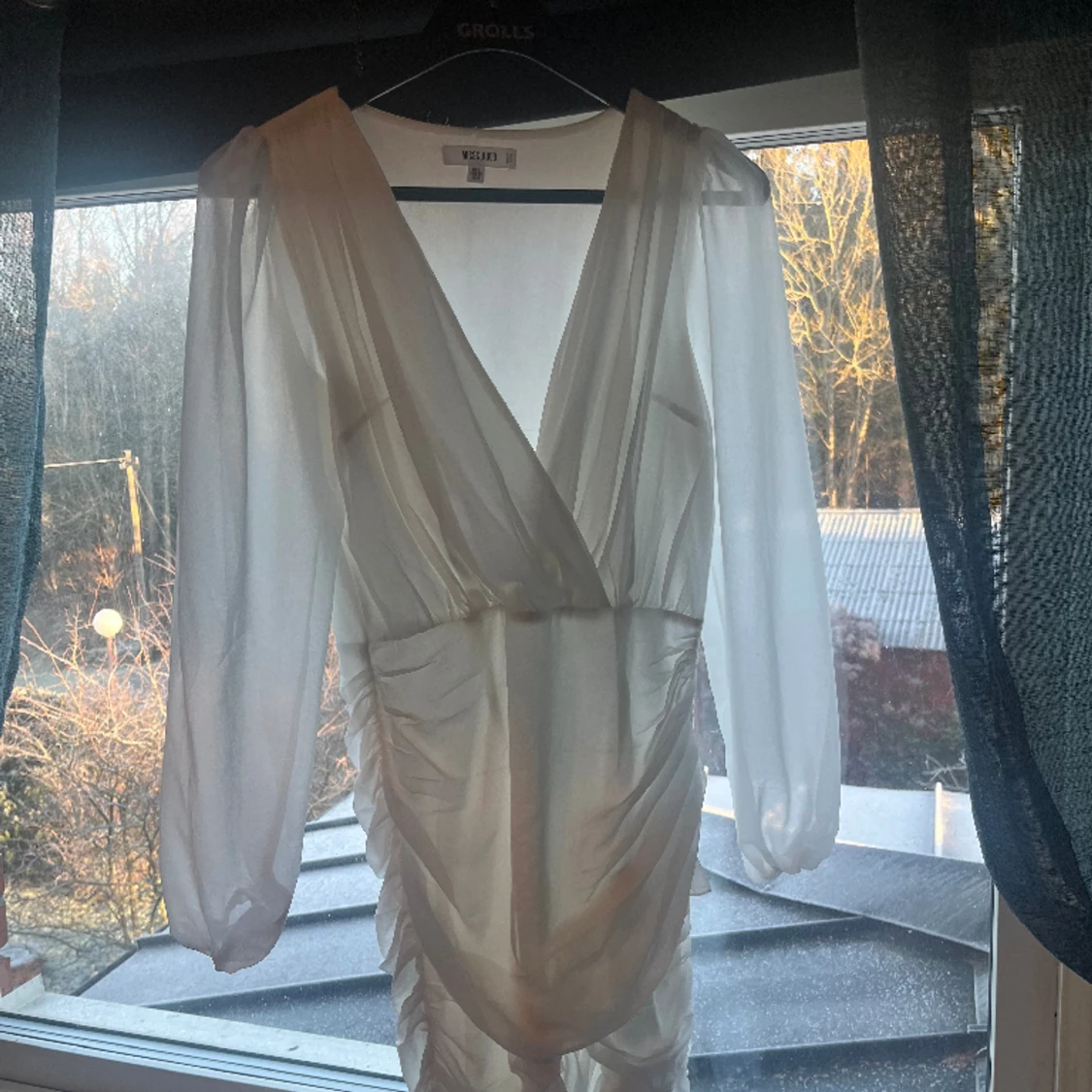 Vit student klänning 🤍 - 90