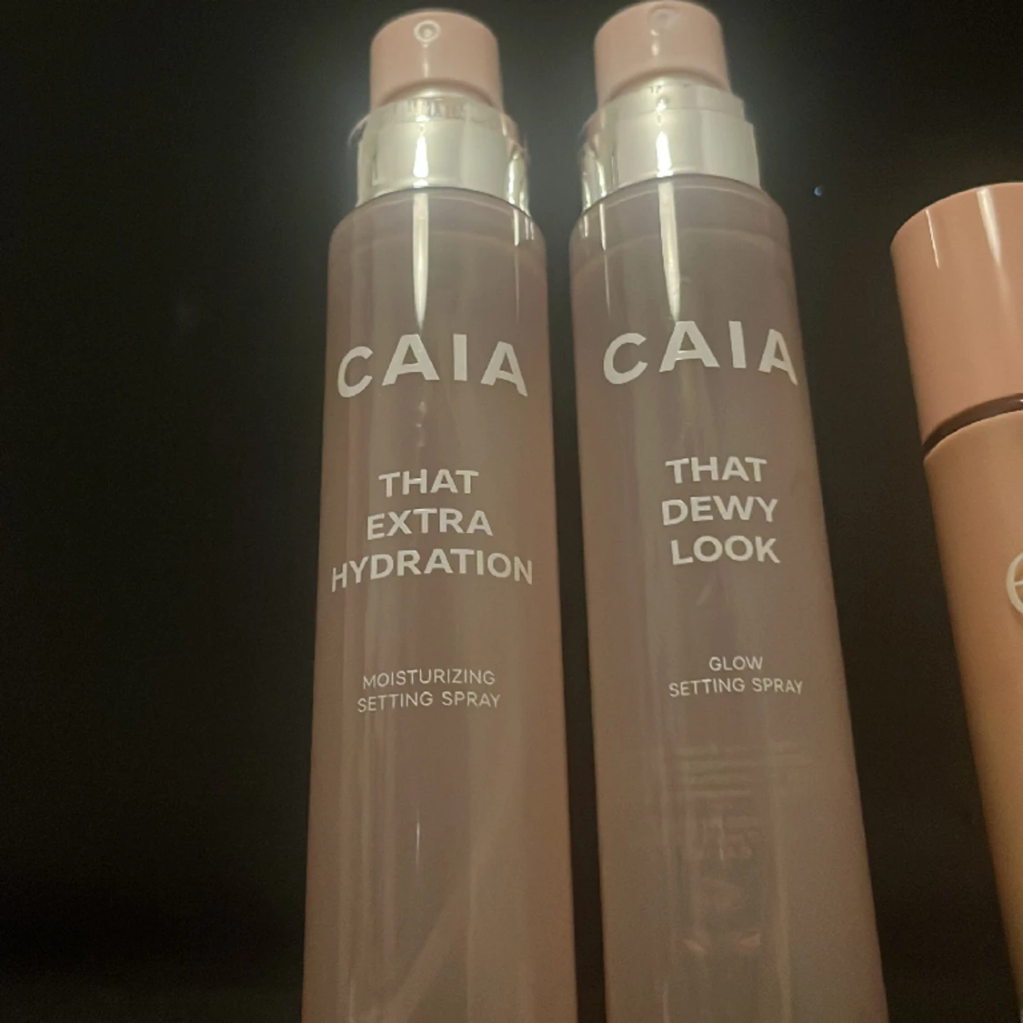 Elf halo glow och Caia settingspray - 91