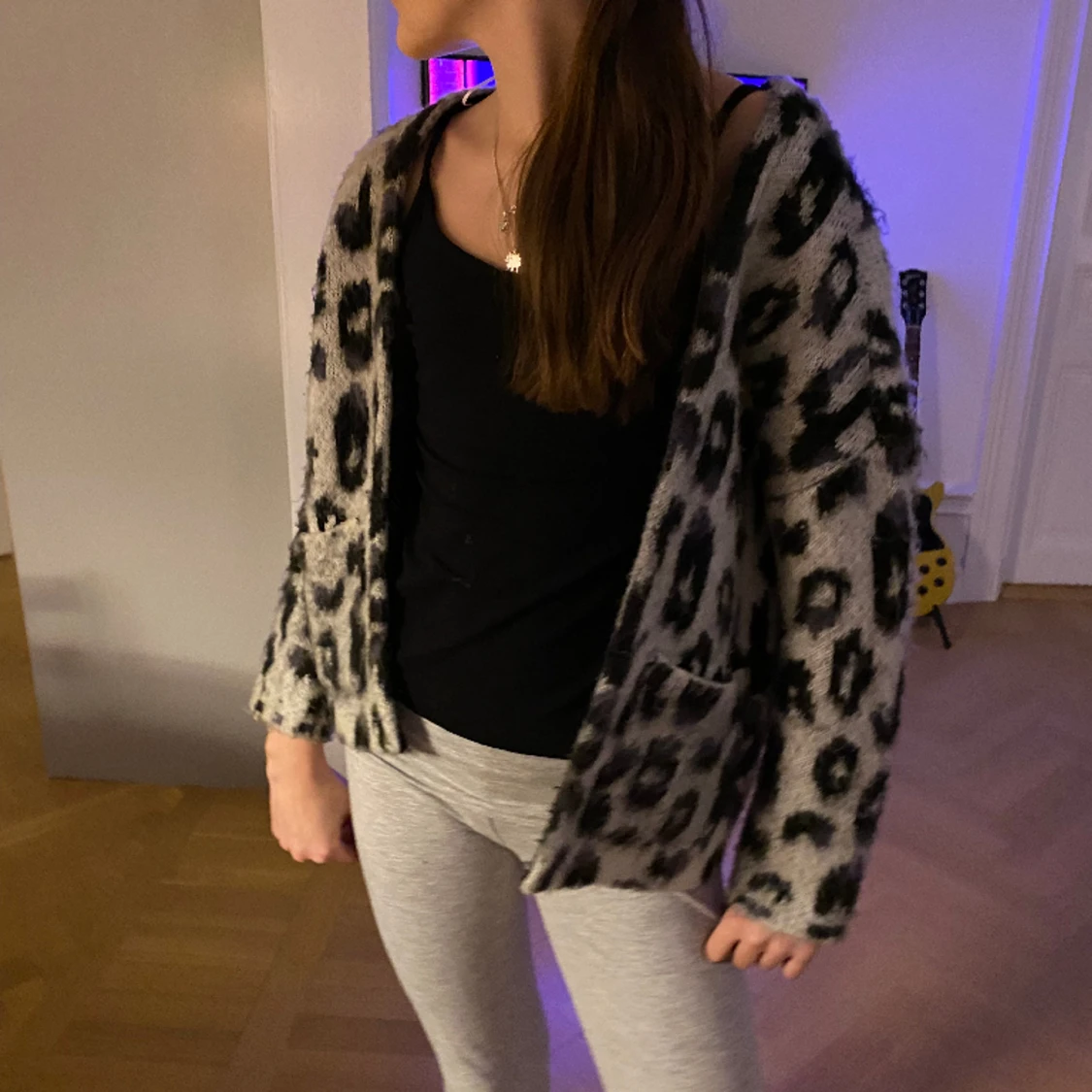 leopard tröja