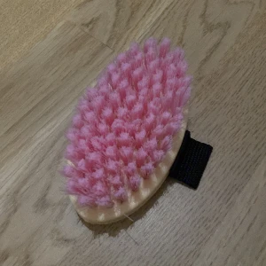 Gullig häst borste  - En söt rosa häst borste som barn kan använda. Den har aldrig använts förut.