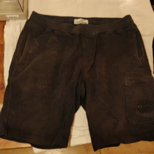 Stone Island shorts mjuka - Large sköna svarta äkta