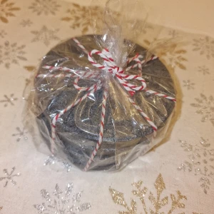 Glas underlägg - Super fina och helt nya & oanvända glad underlägg i marmor🥰