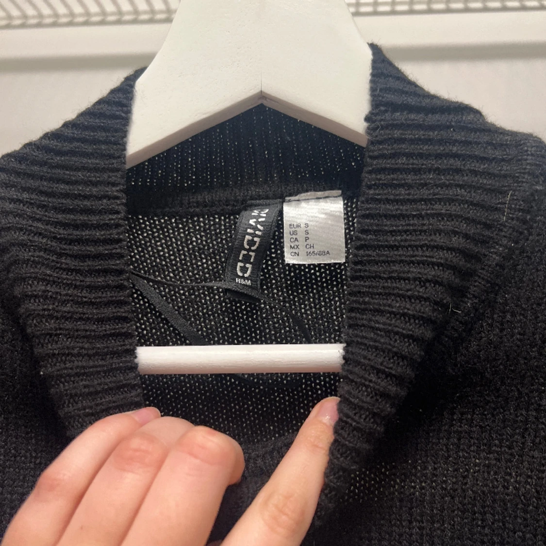 Randig stickad  - 91