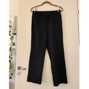 Kostymbyxor svarta - Säljer dessa jättefina svarta kostymbyxor från Atelier Gardeur som jag köpt på second hand✨ Sitter väldigt snyggt. Straight leg-modell. Fint skick. Skriv om du har frågor :)