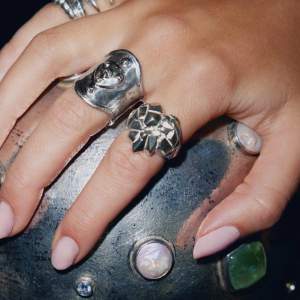Heart of stone ring från Maria Nilsdotter💍💍💍stl 17 silver 