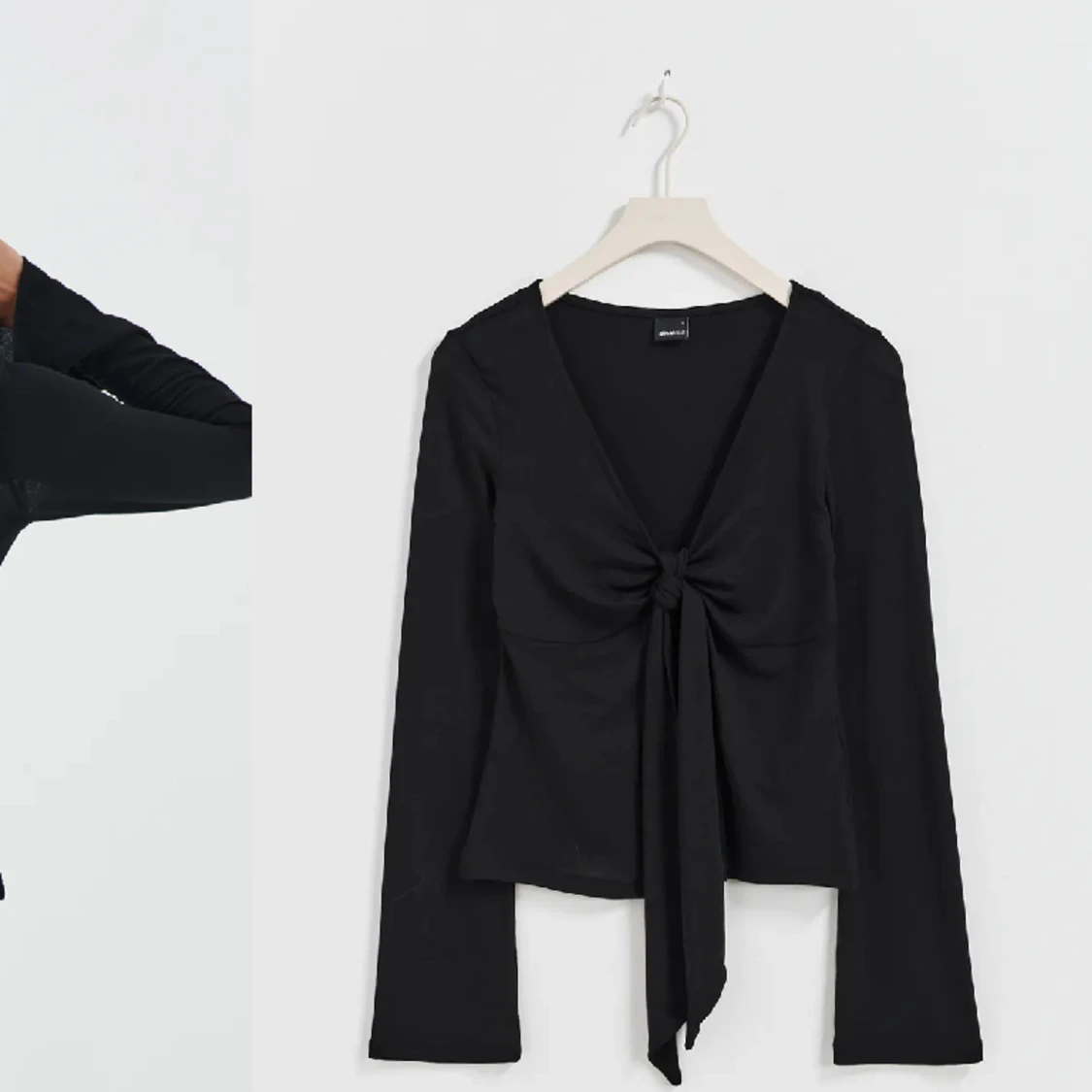 Långärmad knyttopp - 90