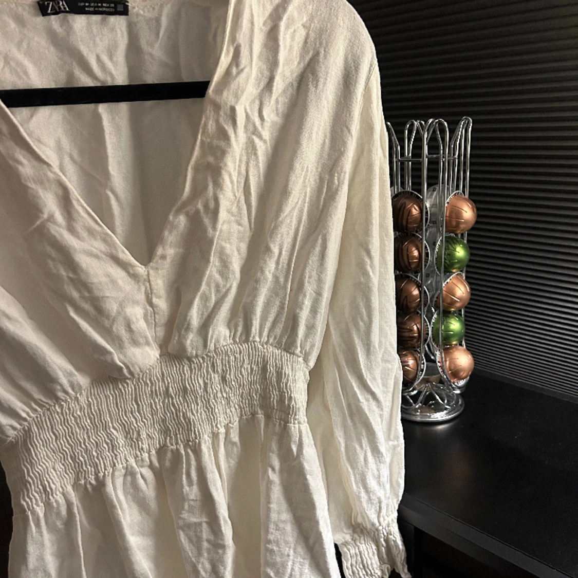 Vit zara klänning  - 91
