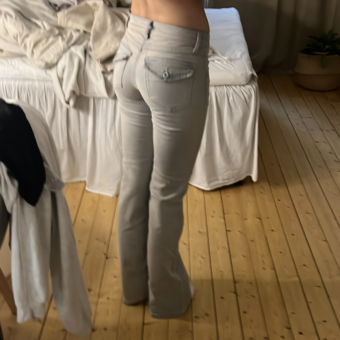 Lågmidjade jeans  - 90