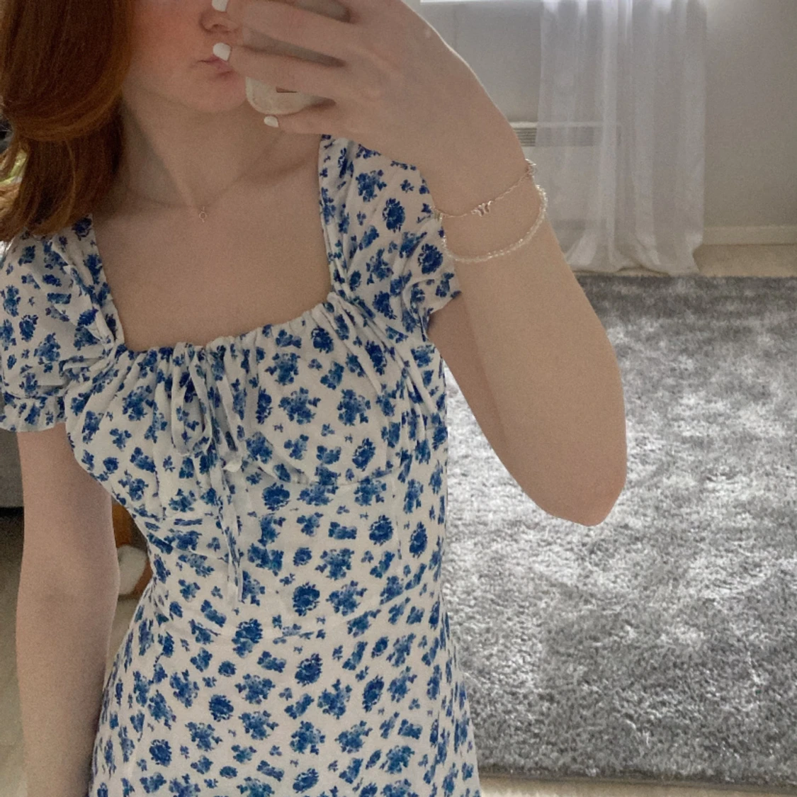 Blommig klänningar  - 90