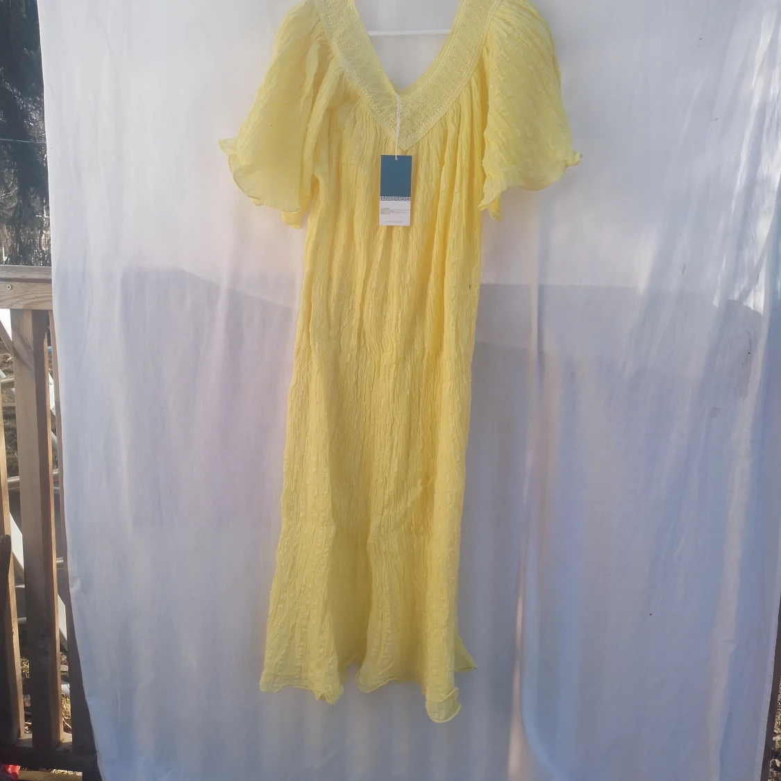 Sommarklänning one size. Helt ny med etikett