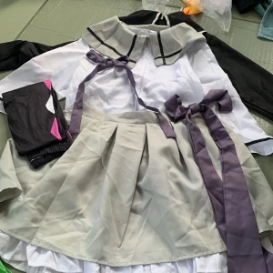 Homura Akemi cosplay - Madoka magica homura cosplay Worn 1-5 times, leggings worn once. 
