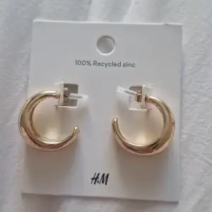 Helt nya örhängen från H&M. Oanvända.