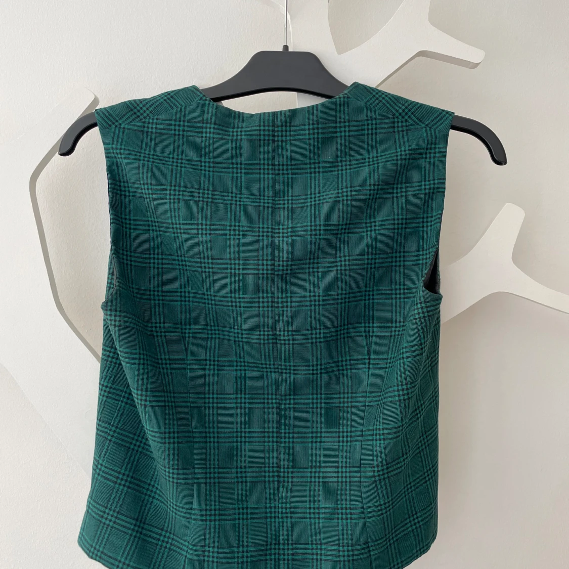 Mörkgrön kostymväst - 90