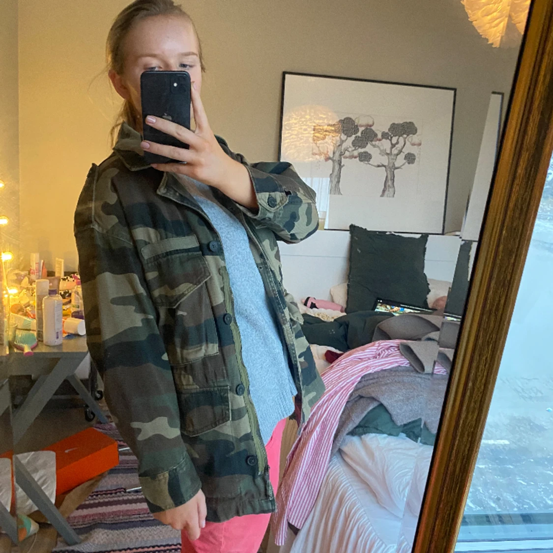 Kamouflage jacka  - 90