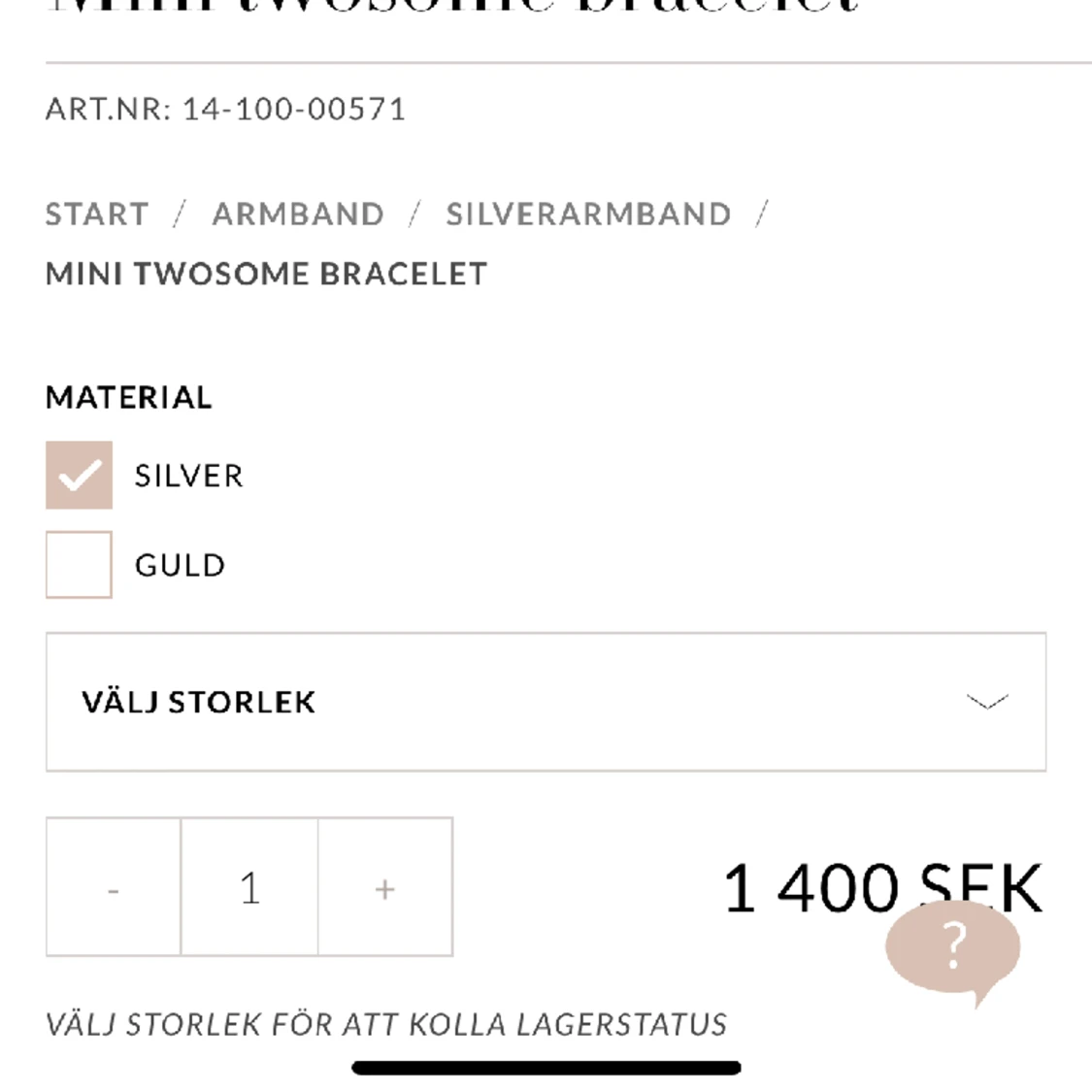 Efva Attling armband - 91