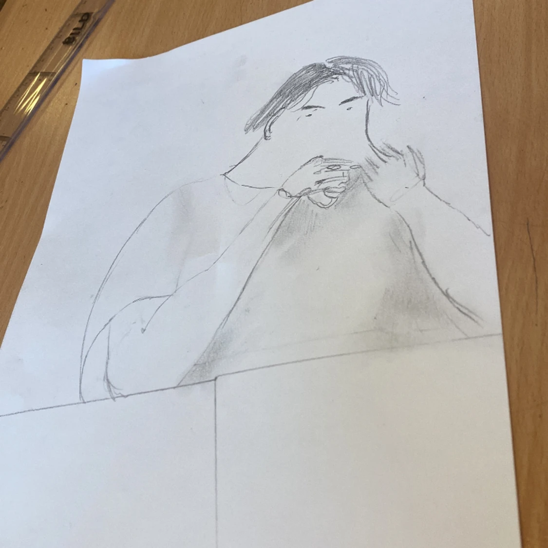 GRISCH⚠️ Detta är ett must have om du är överklass. Målad av känd konstnär (vill inte säga vilken) - 90