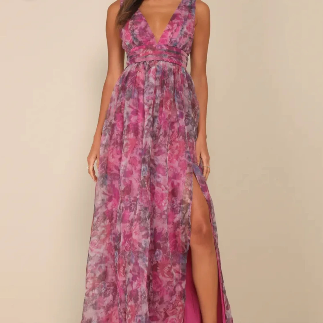 Grön Maxiklänning - 91