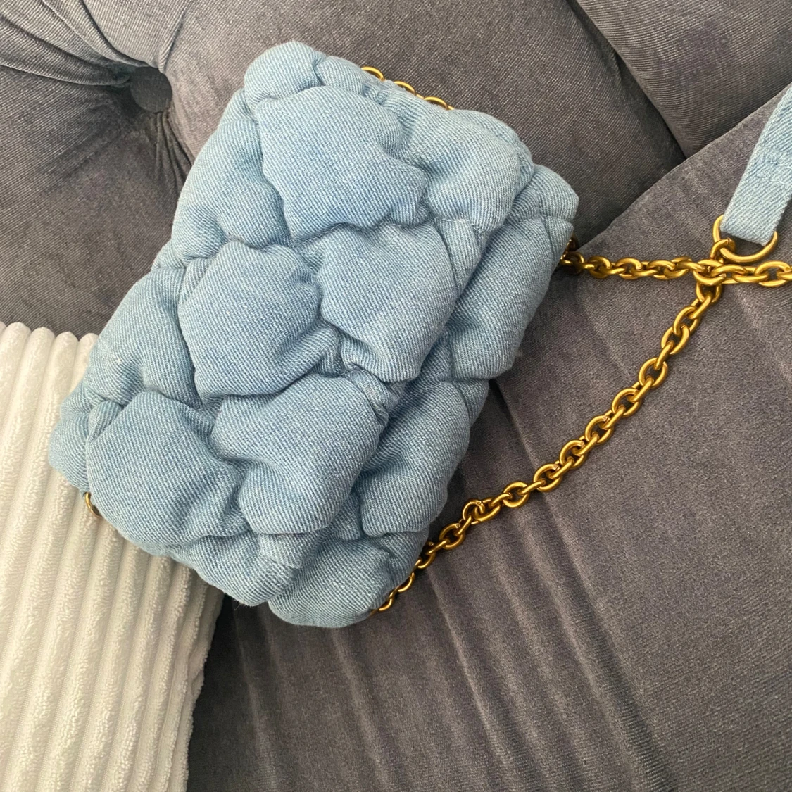 Väska /. En fin blå väska - 29