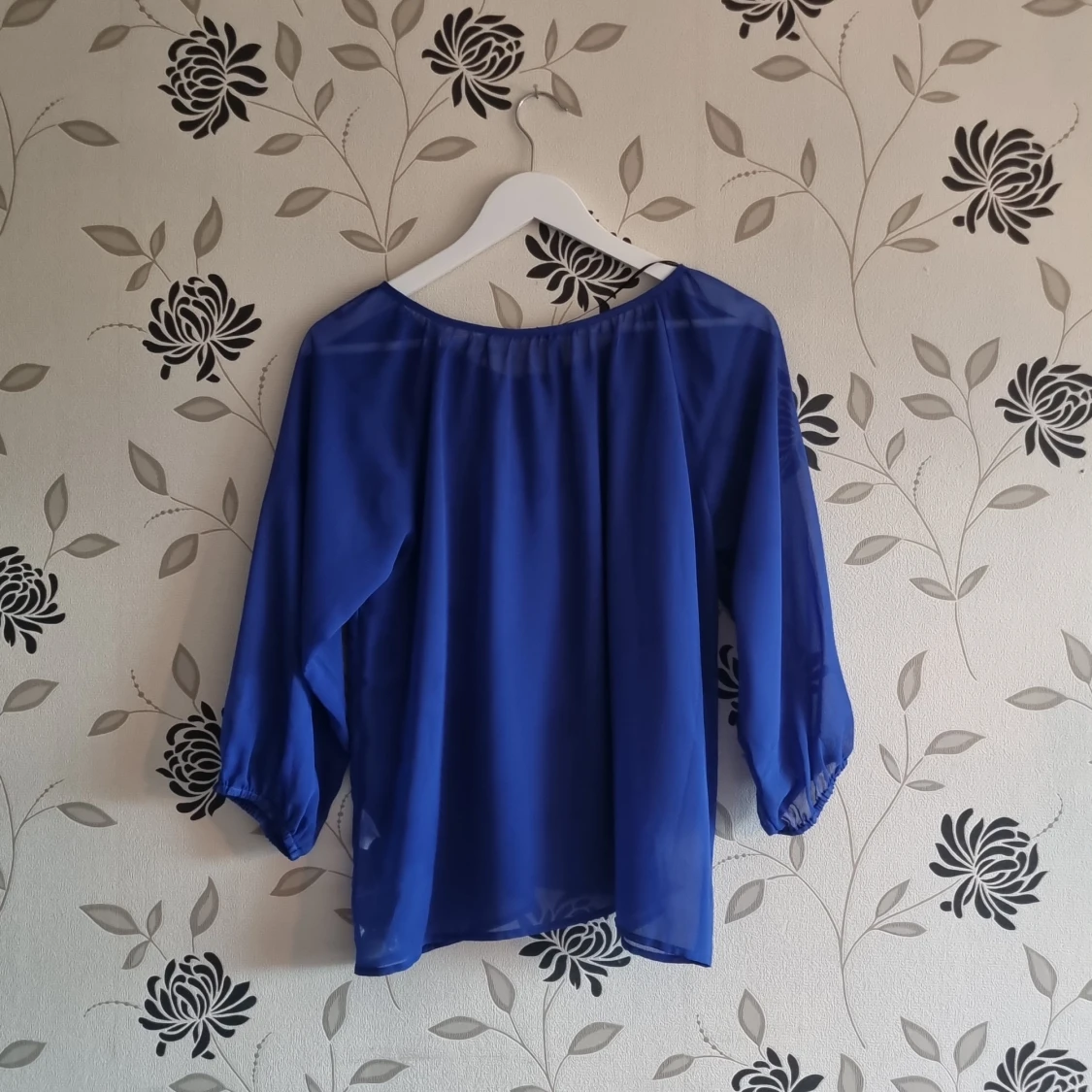 Freequent, blå blus, Strl: XS/34 - 92