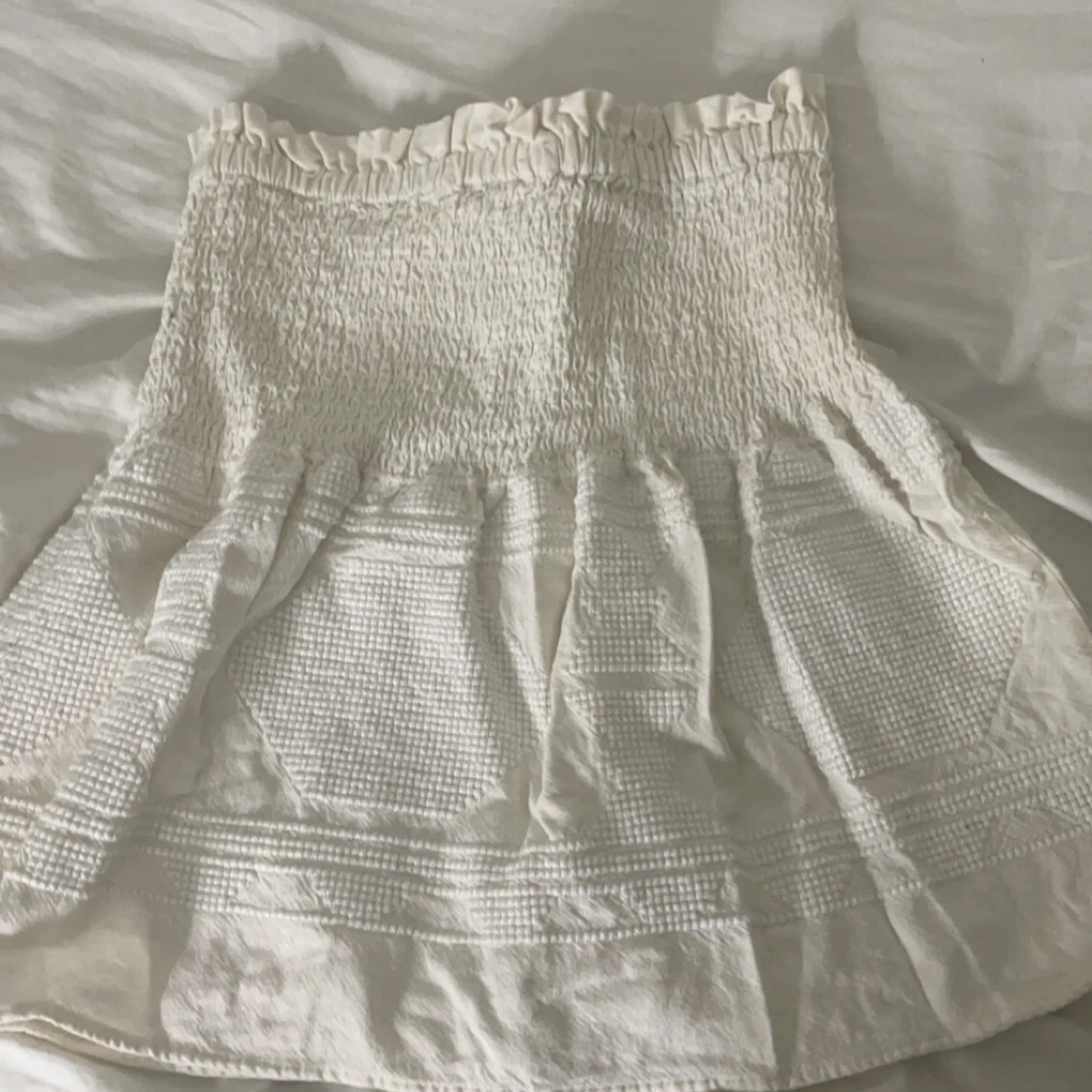 Vit Zara kjol med mönster - 90