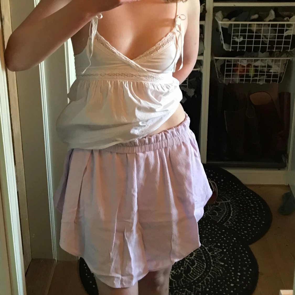 Ljuslila sommarkjol - 92