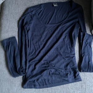 Gina tricot soft touch top - Soft touch,mörkblå,inte använd många gånger
