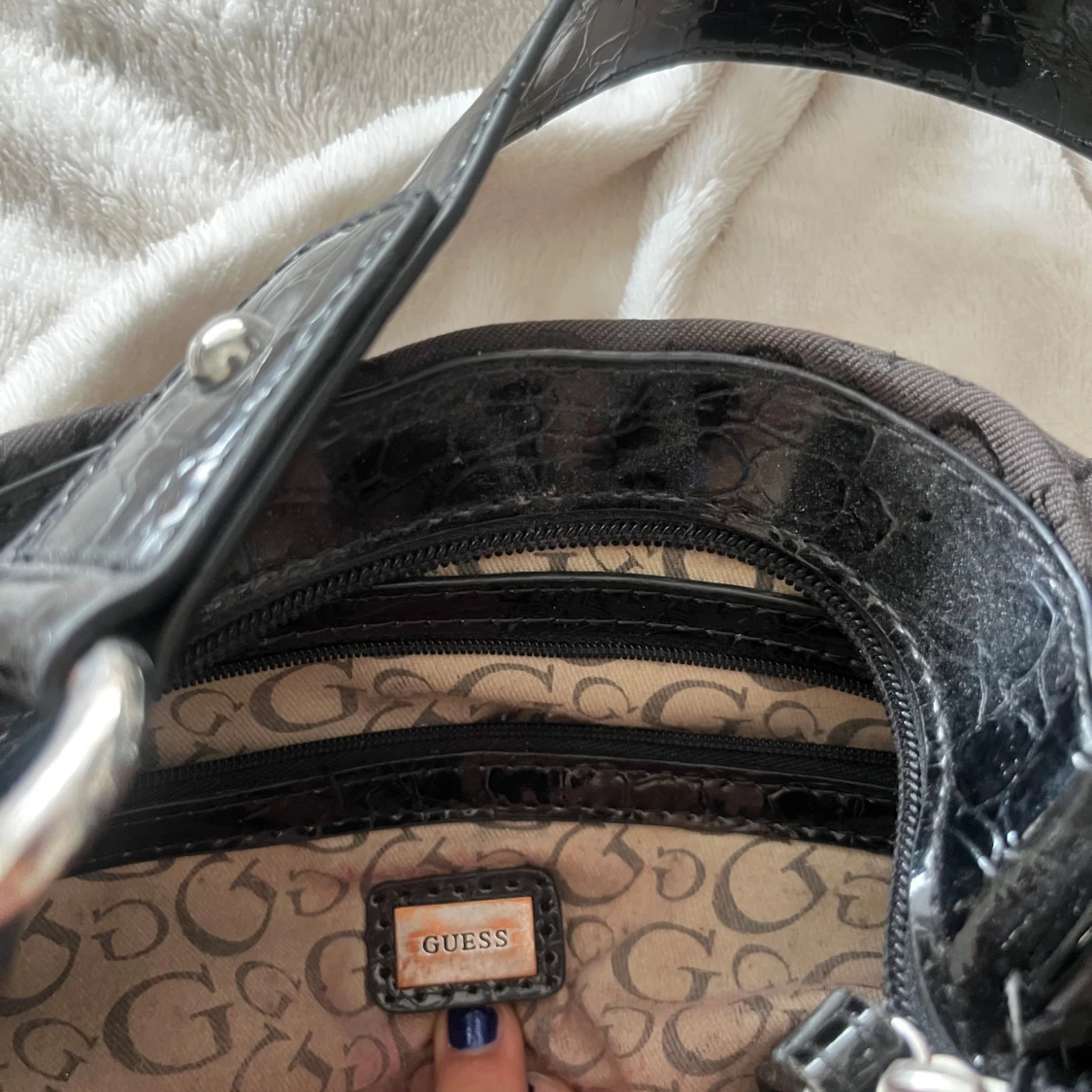 Vintage guess väska - 91