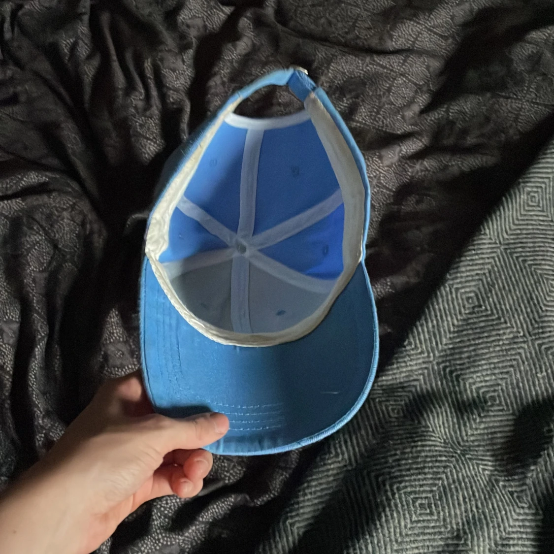 Blå enkel keps - 91