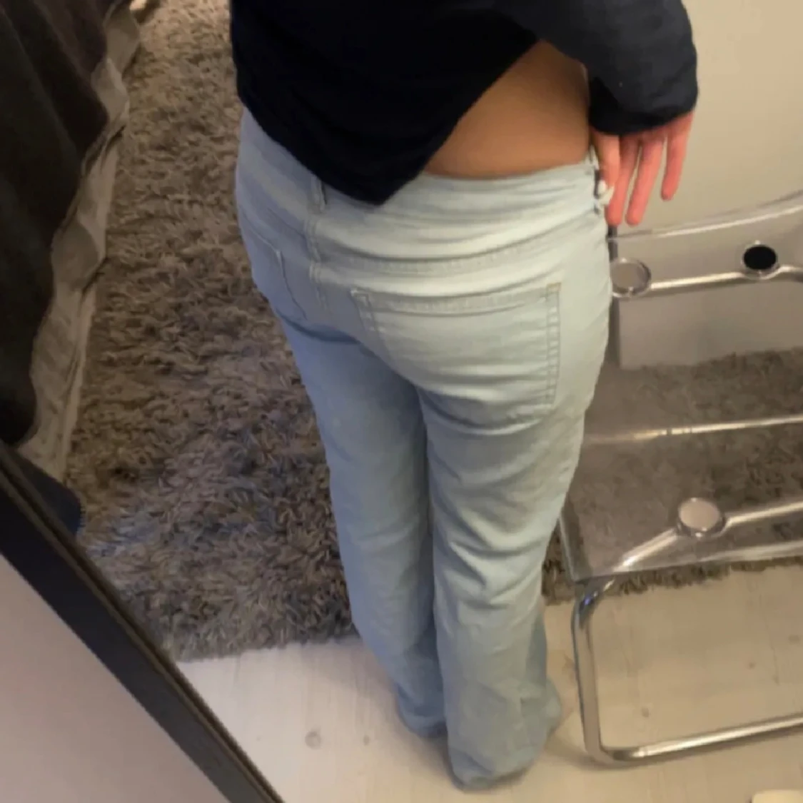 Ljusblåa jeans  - 91