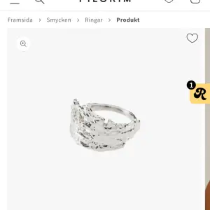 Justerbar ring från pilgrim, Org pris 449kr. Kontakta vid fler bilder mm pris kan diskuteras 