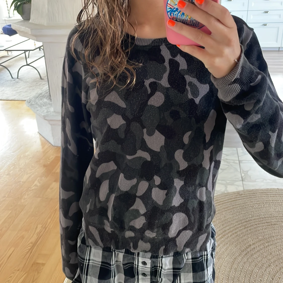 Stella mccartney camo tröja - 90