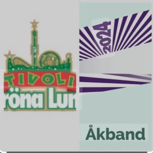 Grönalund Entré + Åkband  - Hej säljer mina Entré plus åkband, köpte dom för 599 kr säljes för 450 kr har 6 st går att omboka. Skickas digitalt