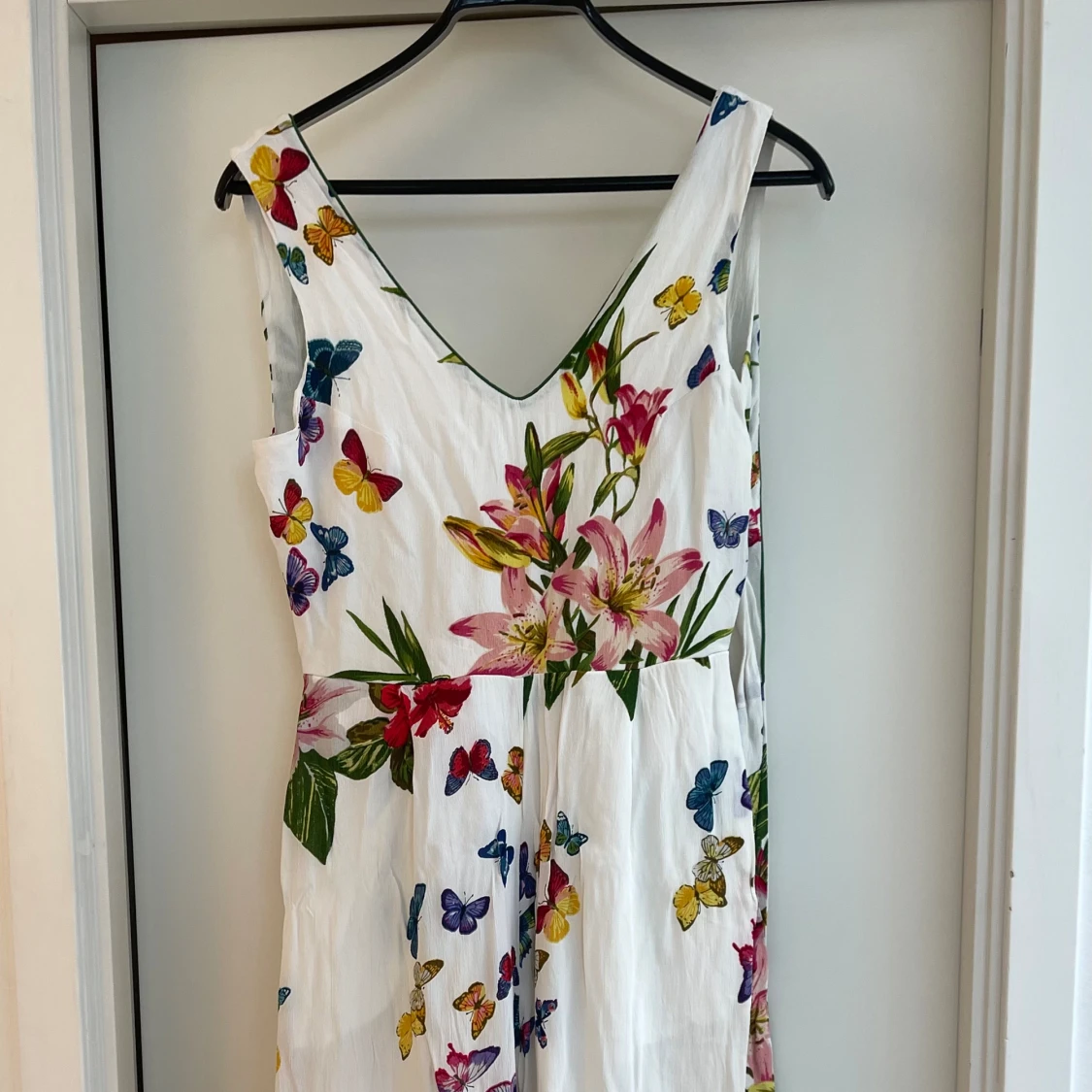 Jumpsuit med blommor - 91