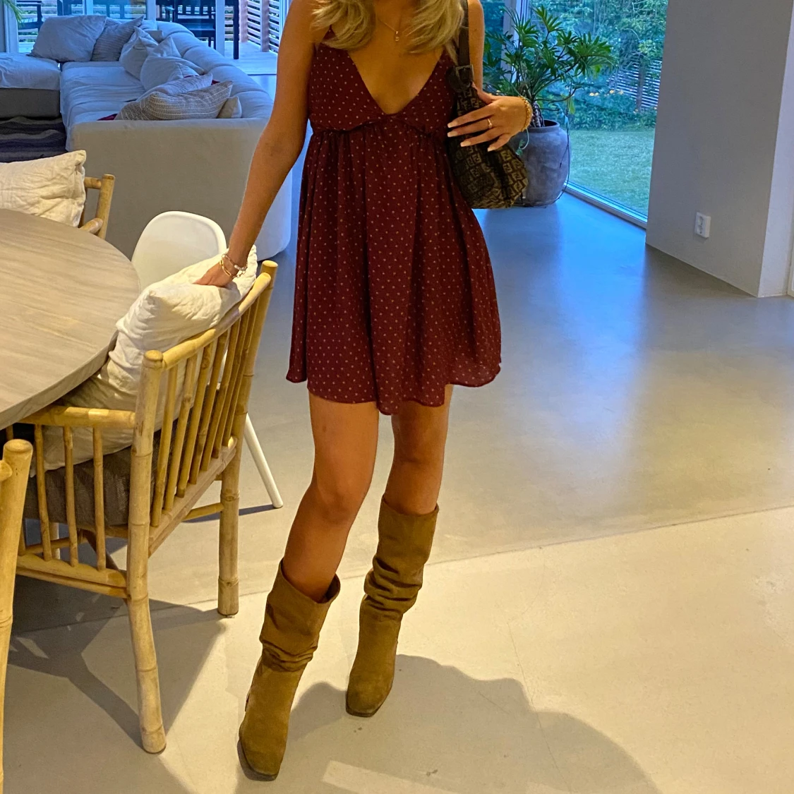 Silkesklänning - 90