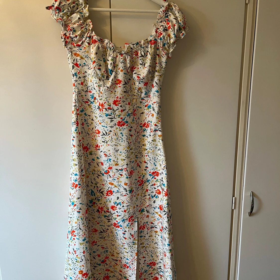 Söt blommig klänning