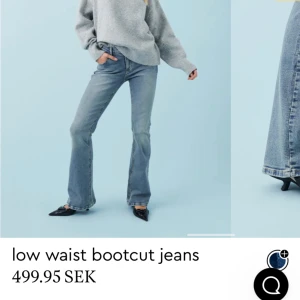 Low waist jeans - Säljer dessa snygga jeans från Gina tricot då de tyvärr inte kommer till användning längre! Köptes i vintras för 499kr och säljer för 200kr + frakt. Inga defekter förekommer! Skriv till mig vid frågor eller fler bilder💞💞