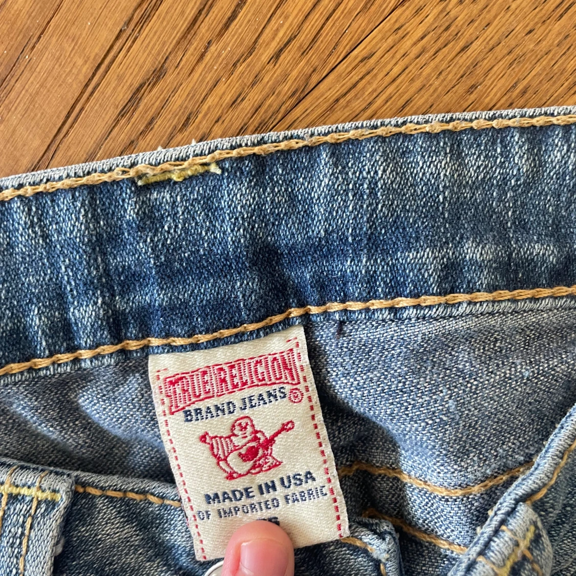 True Religion low waisted jeans med bootcut - 91