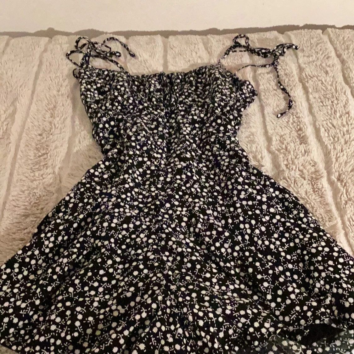 Gullig sommar klänning - 90