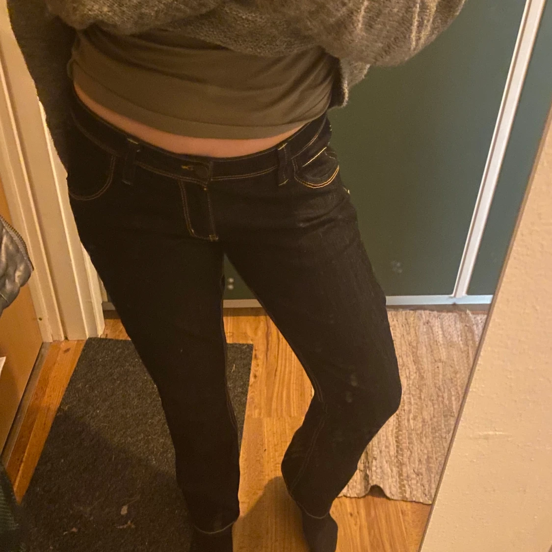 Lågmidjade Vintage Jeans - 91