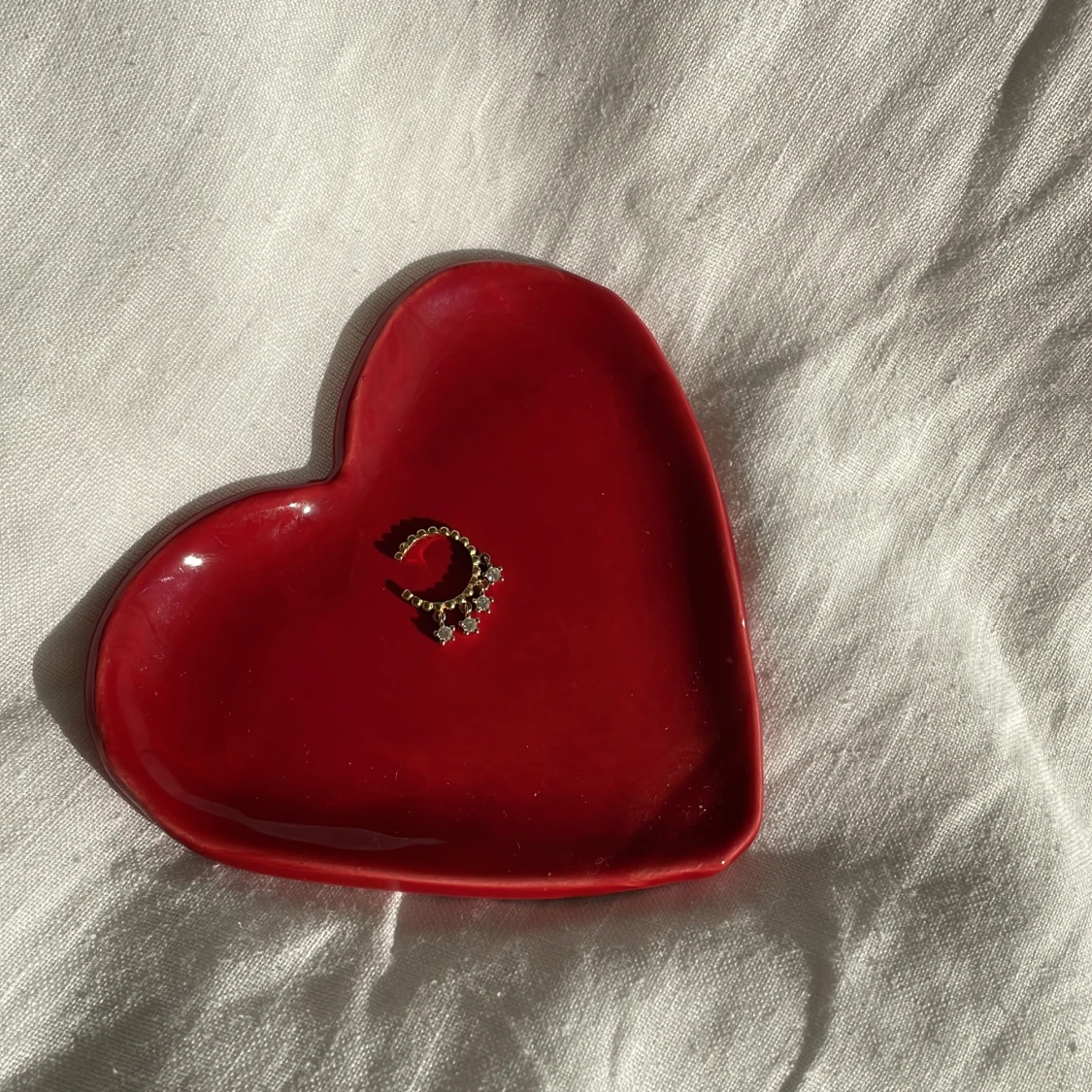 Guldplätterad earcuff - 90