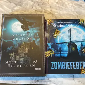 Två böcker som är skrivna av Kristina Ohlsson! 1 för 60 eller 2 för 100 kr