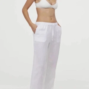 Linnebyxor - Nya linnebyxor i storlek Xs som jag köpte för ungefär 2 veckor sen på hm Prislappen kvar