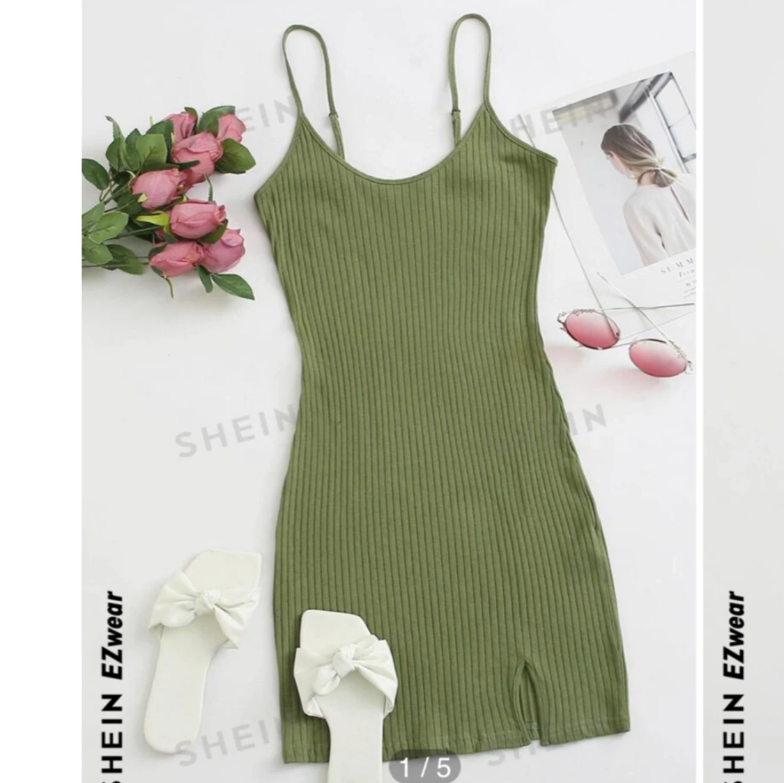 Grön tight Mini dress - 90