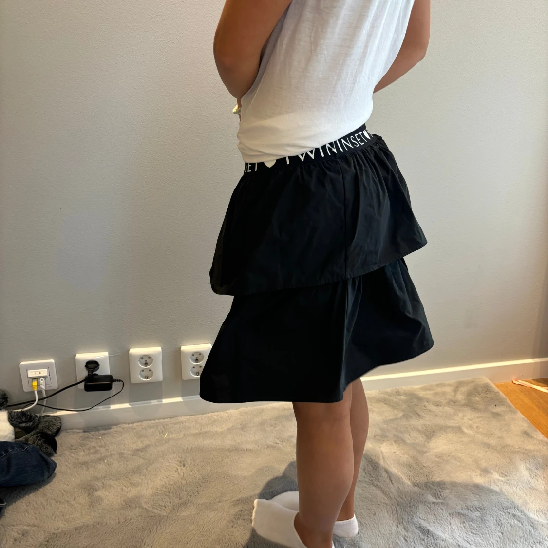 Svart twinset kjol - 91