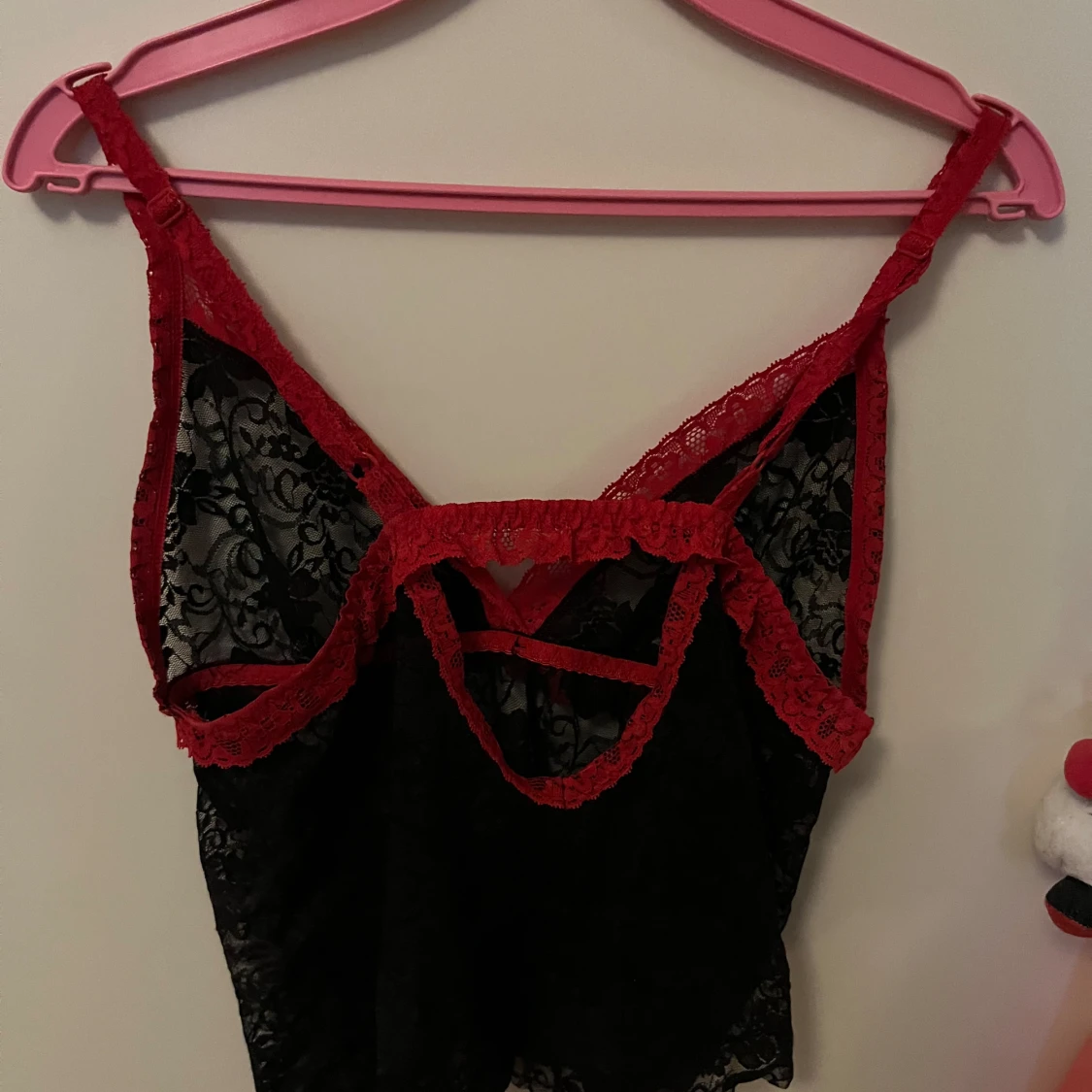 Svart spetstopp - 91