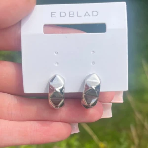 edblad örhängen silver - Säljer dessa örhängen pågrund av att jag fick 2 par likadana i present. De är aldrig använda eller testade, nypris 399 kr.