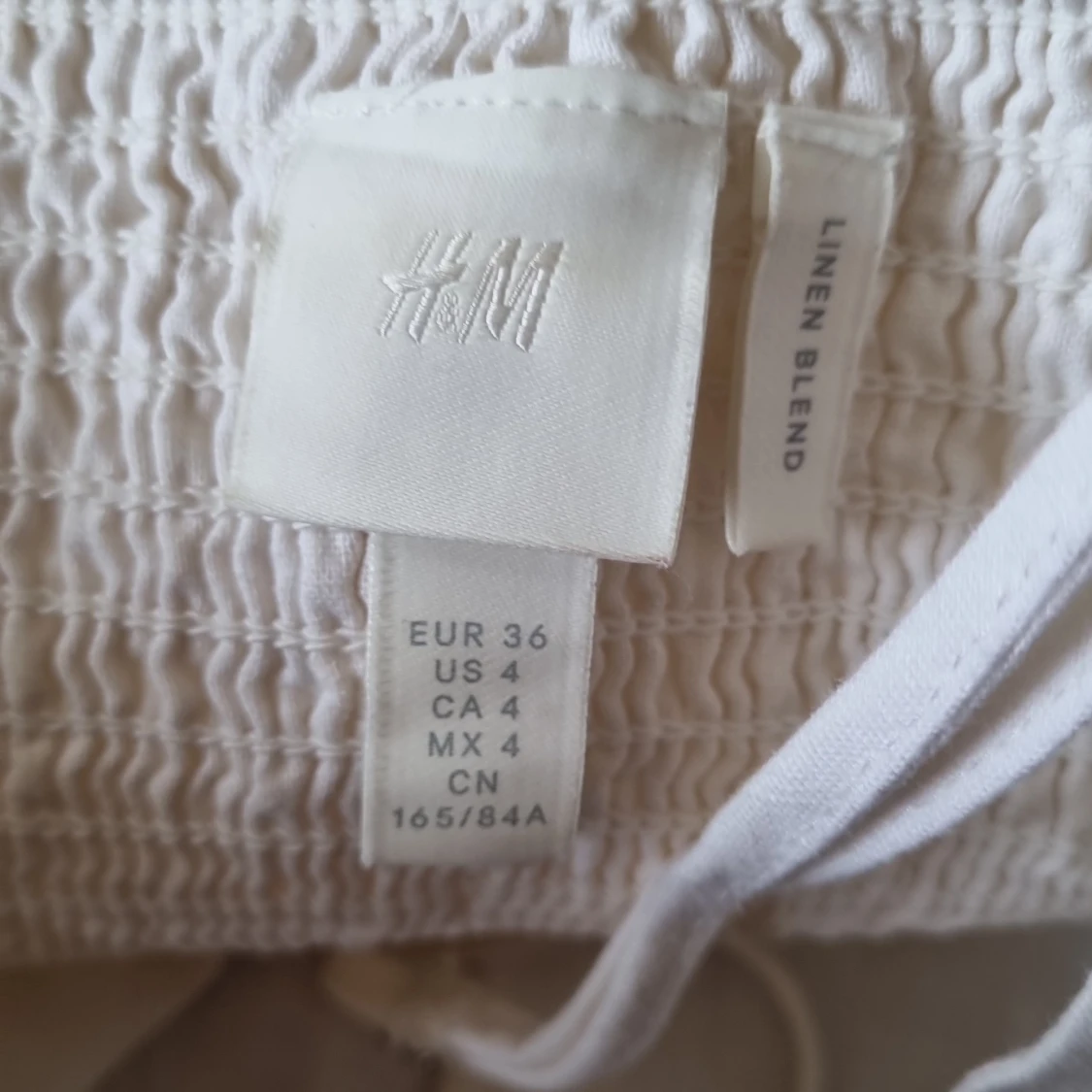 Vit klänning från H&M - 92