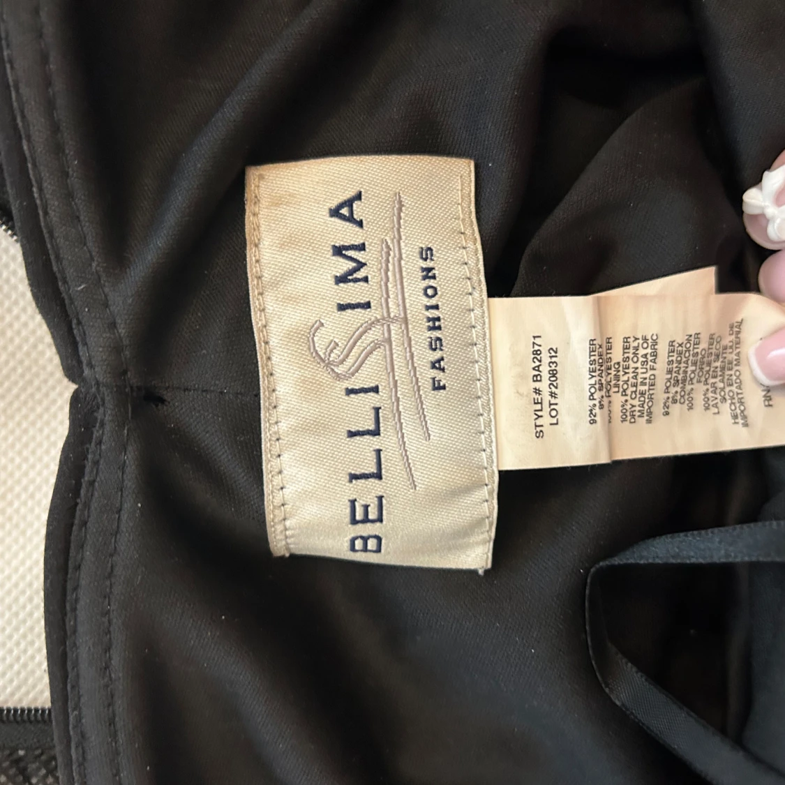 Svart långklänning från Bellissima Fashions - 91