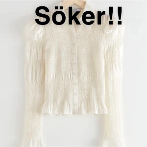 Other stories blus  - Hej söker denna tröjan från other stories i storlek xs eller s☺️