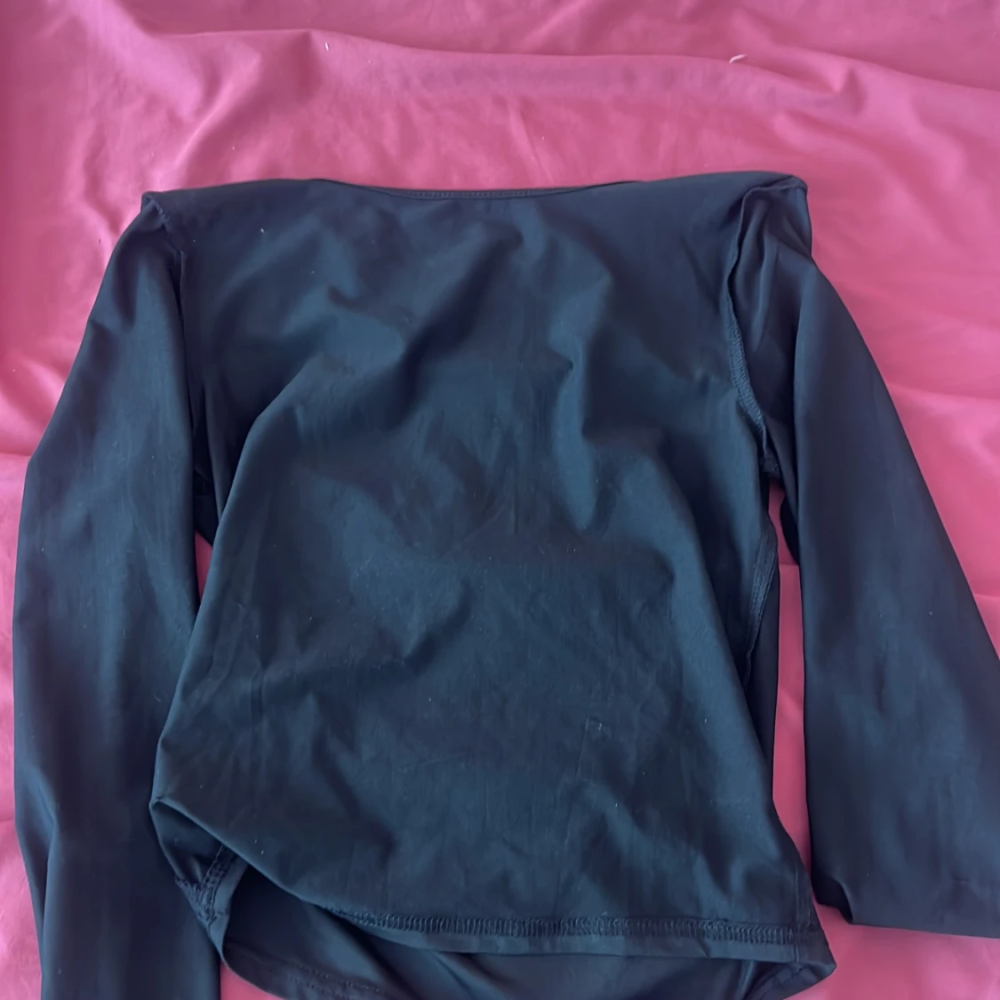 Svart långärmad topp - 90